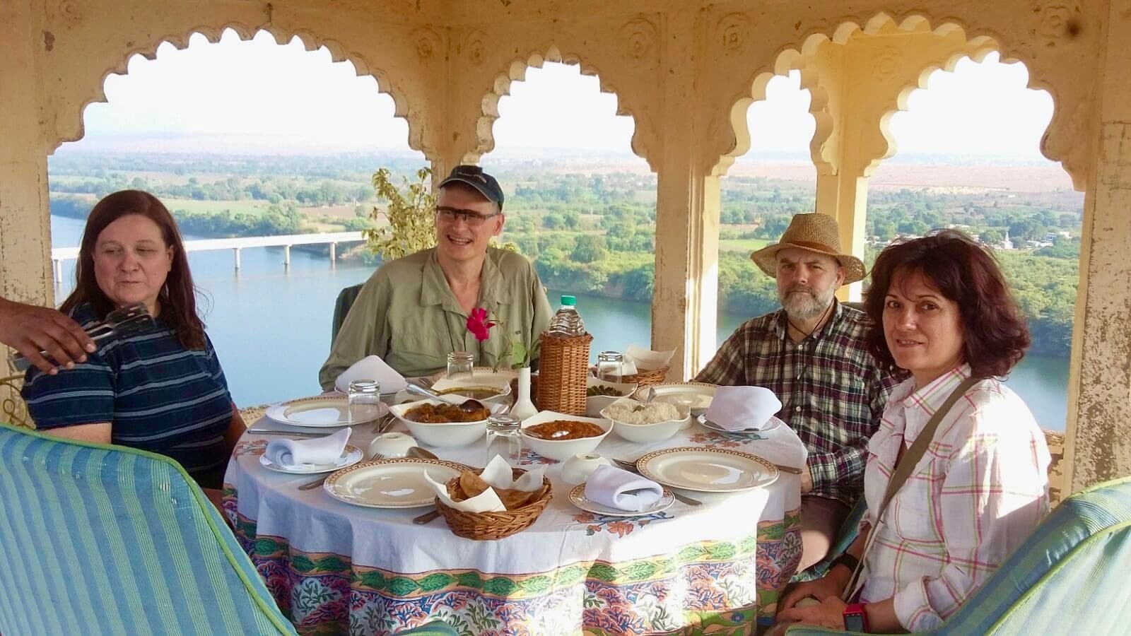 An intimate Indian dining experience in India