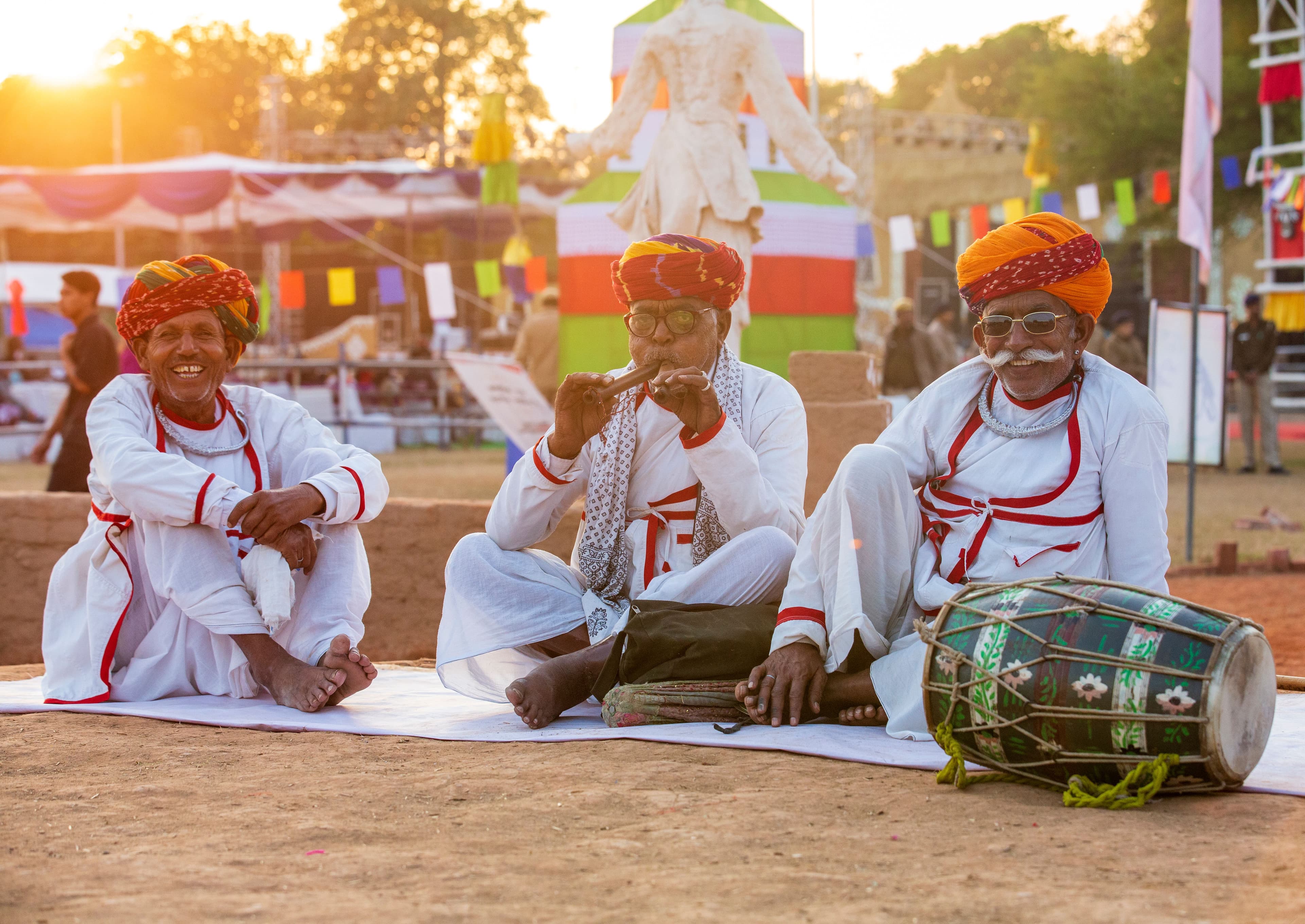 A quiet and authentic moment in India